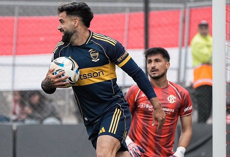 Boca le gano a Barracas y esta en zona de Libertadores y clasificación