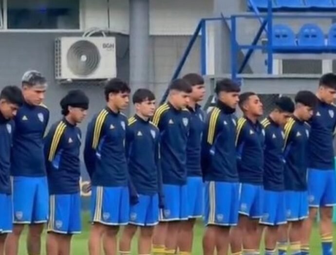 Boca Predio y sus inferiores con un emotivo homenaje Miguel Ángel Russo