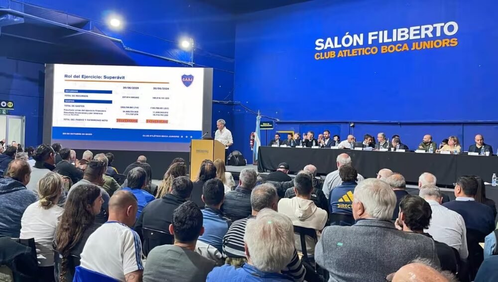 La asamblea aprobó el balance récord y el Hard Rock Café