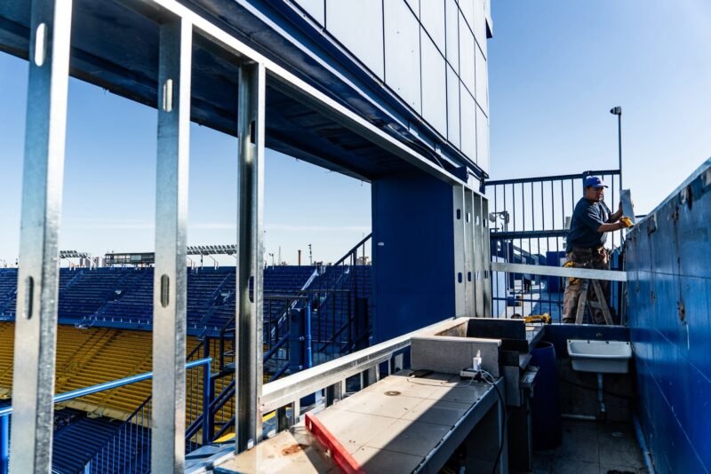 Boca continua con las obras en el club y en el estadio