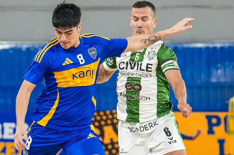 Boca goleo a Pinocho en la ida por las semis