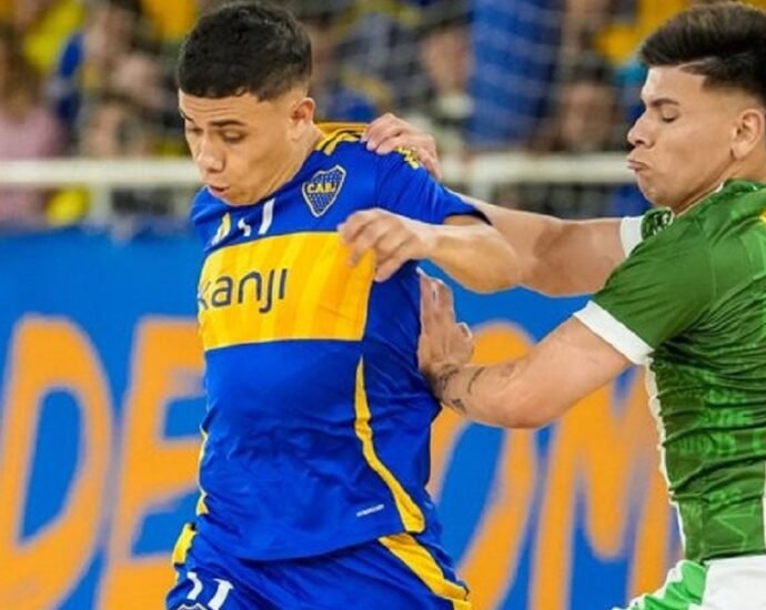 Boca goleo a Pinocho en la ida por las semis
