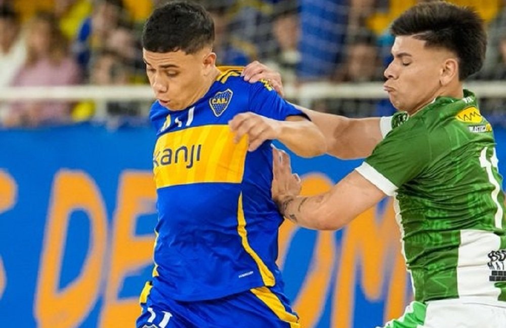 Boca goleo a Pinocho en la ida por las semis