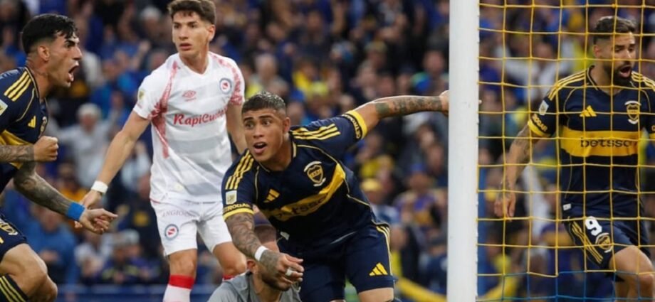 En un partido disputado Boca le gano a Argentinos y esta en semi