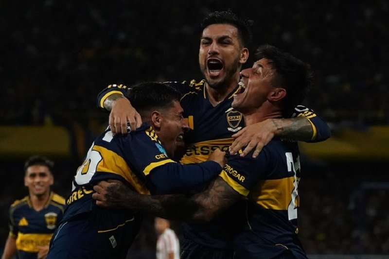 Jugando bien Boca le gano a Instituto en la Bombonera