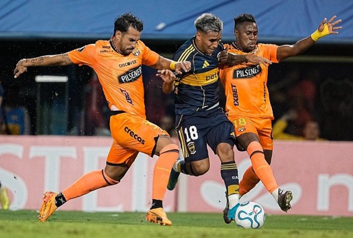 Libertadores: Boca con facilidad ante Barcelona de Ecuador con la Bombonera a pura fiesta