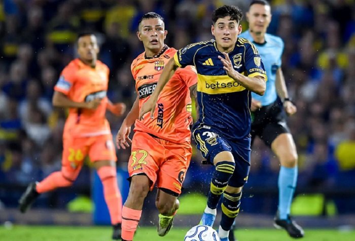 Libertadores: Boca con facilidad ante Barcelona de Ecuador con la Bombonera a pura fiesta