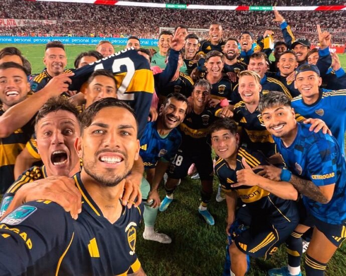Boca gano claramente en el monumental a un River sin juego y sin alma