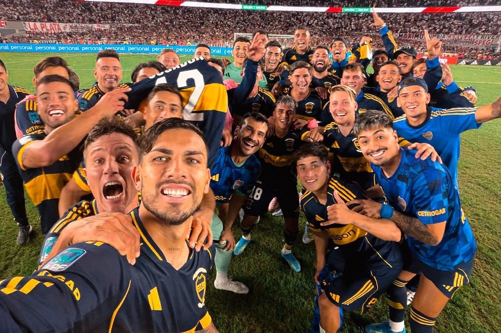 Boca gano claramente en el monumental a un River sin juego y sin alma