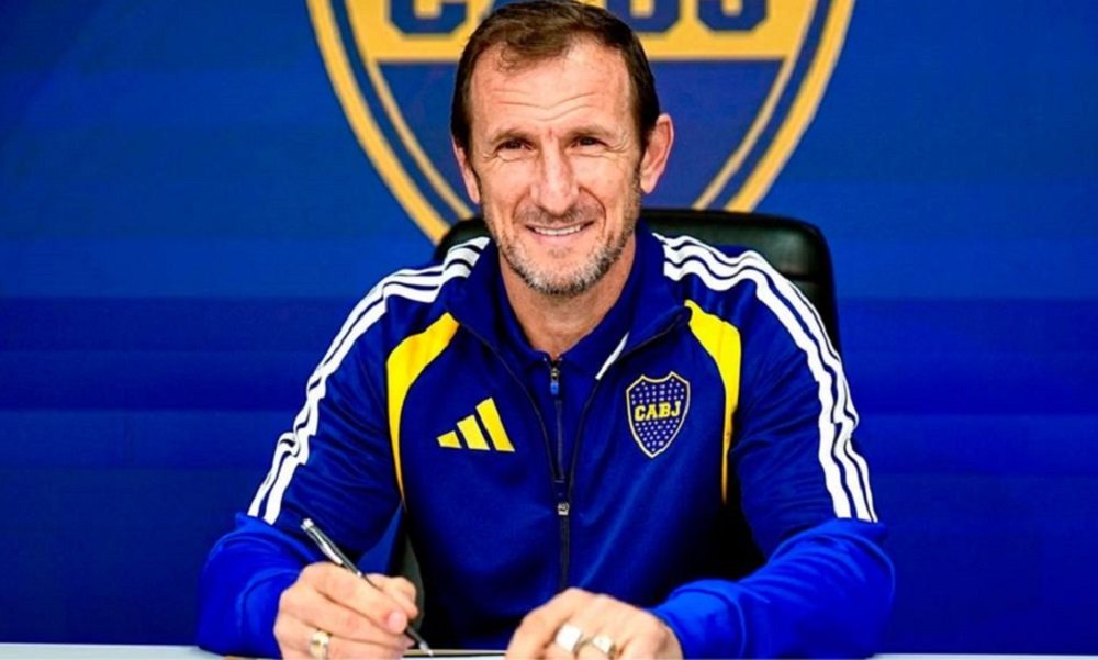 Arruabarrena fue presentado como nuevo entrenador de Boca