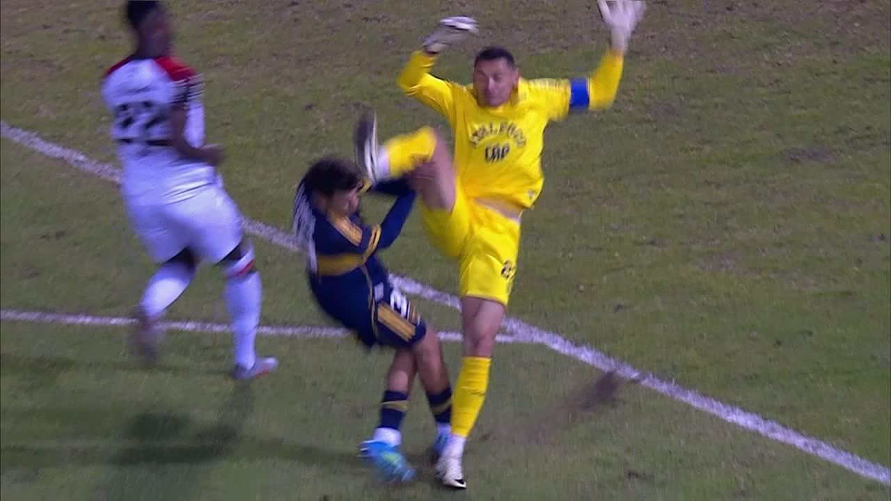Con un Golazo de Lautaro Blanco, Boca le ganó a Paranaense en Salta
