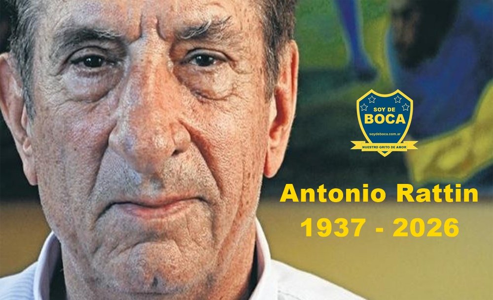 Murió Antonio Ubaldo Rattin símbolo de la historia de Boca