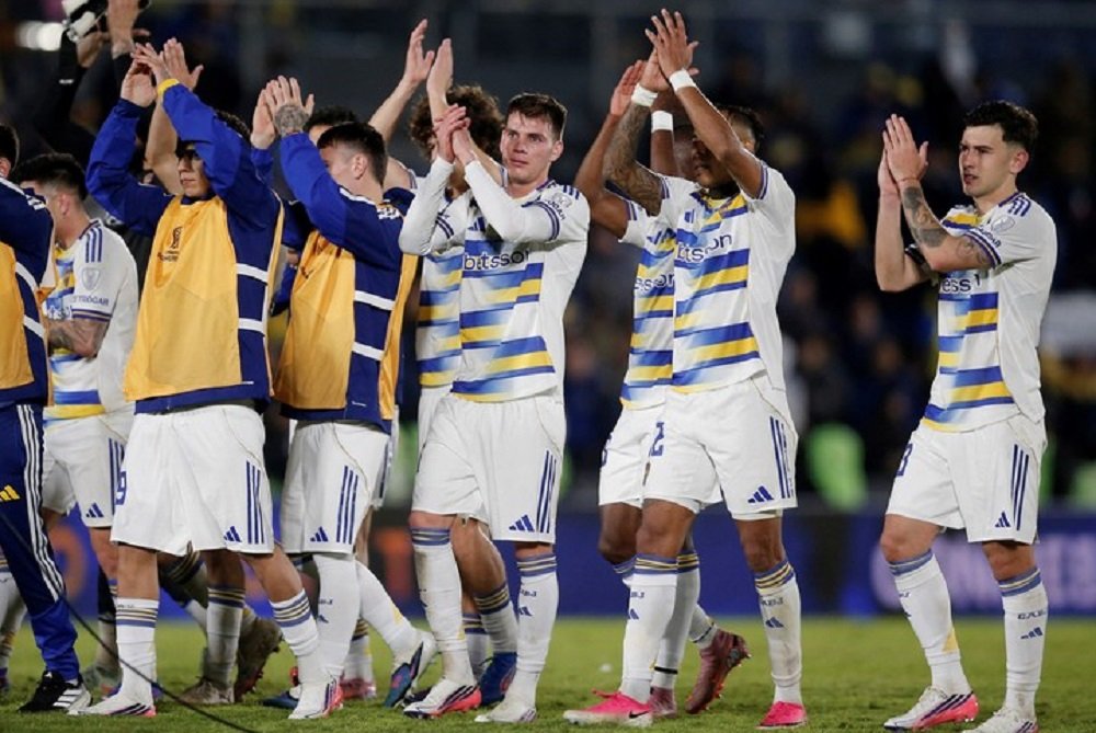 Boca paseo por Paraguay y goleó a Recoleta y esta en cuartos de la Copa Sudamericana