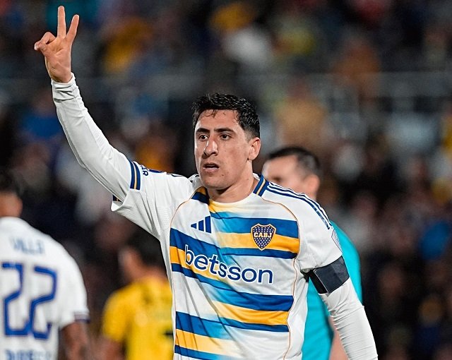 Boca paseo por Paraguay y goleó a Recoleta y esta en cuartos de la Copa Sudamericana