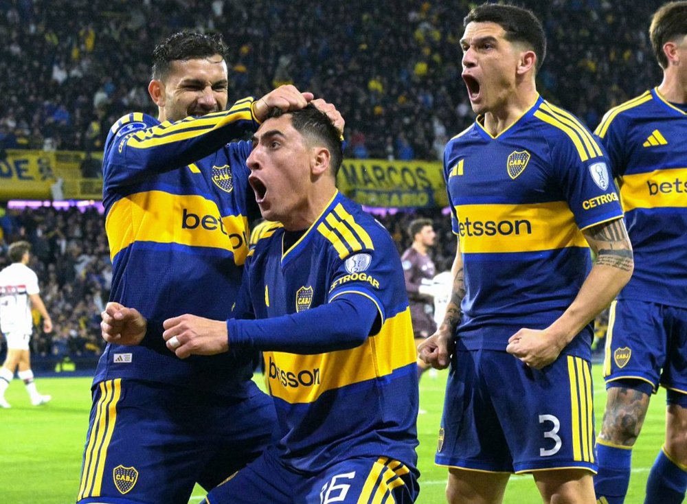 Boca ganó a San Pablo 1 a 0 por la ida de Sudamericana y define en el Morumbi