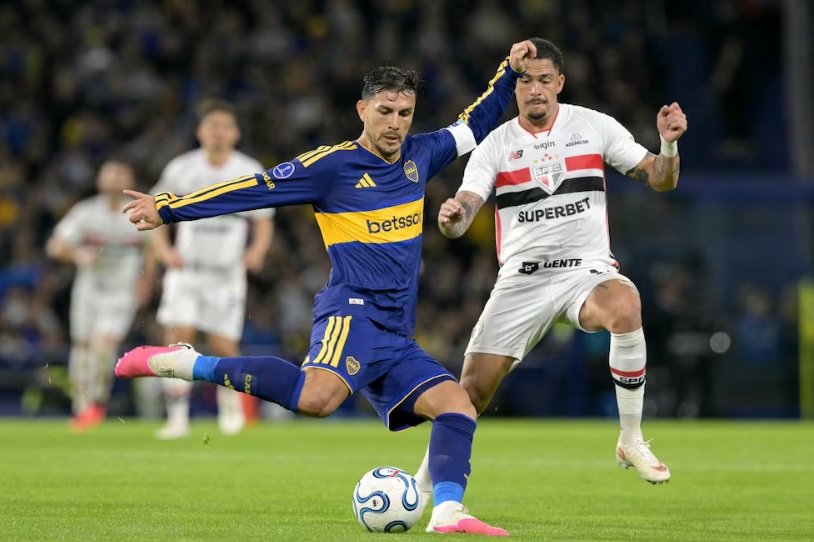 Boca ganó a San Pablo 1 a 0 por la ida de Sudamericana y define en el Morumbi