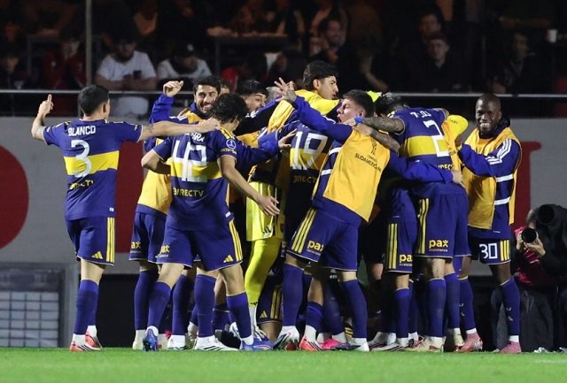 Más Boca que nunca en Brasil y clasificación a semi de la Sudamericana