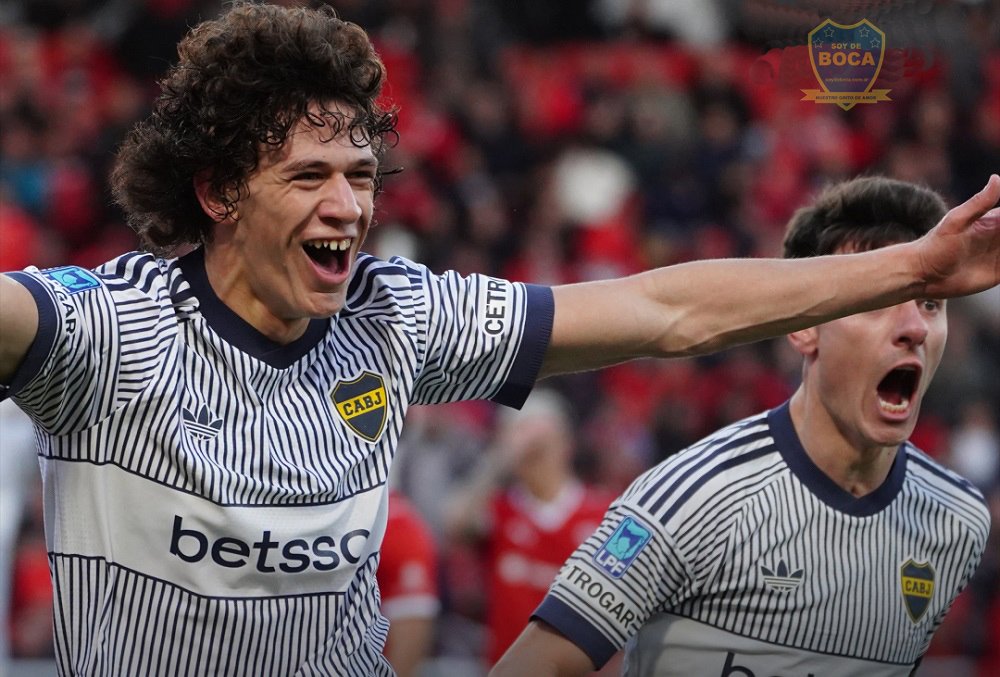 Con un frentazo agónico de Jagger Herrera, Boca liquido a Independiente y manda en la Anual