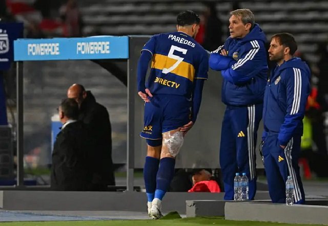 Leandro Paredes se desgarró y enciende todas las alarmas en el Xeneize, llega al superclasico?