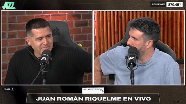 Riquelme en modo Román: bancó a los árbitros, dardo a Verón y palpitó el Superclásico