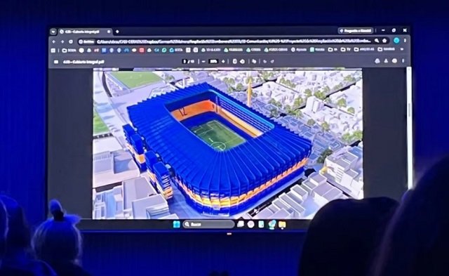 Boca presentó a los socios el proyecto de ampliación de la Bombonera